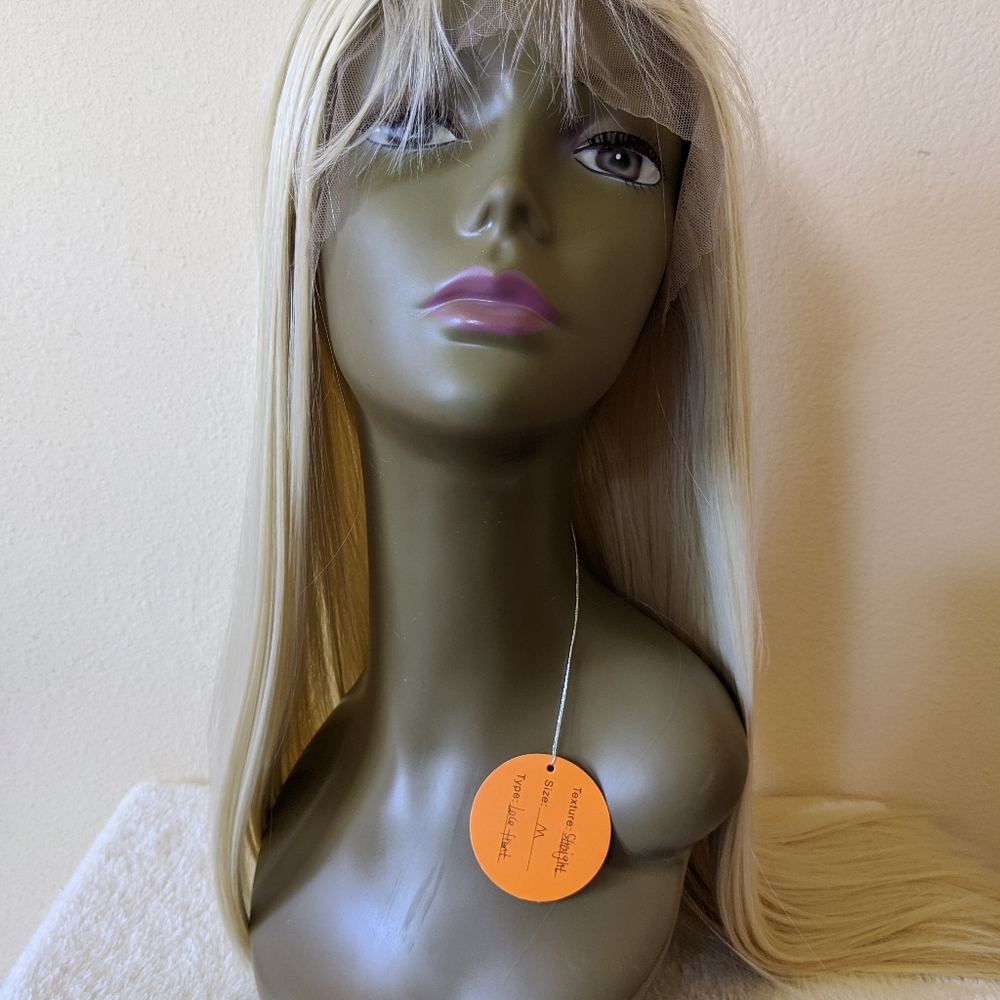 24" Blonde Lace Front Wig